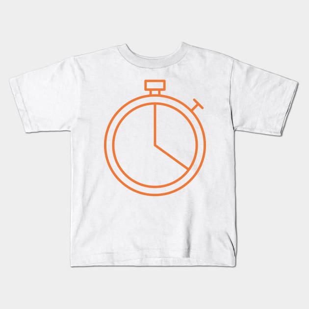 Stopwatch Kids T-Shirt by Jonathan Wightman